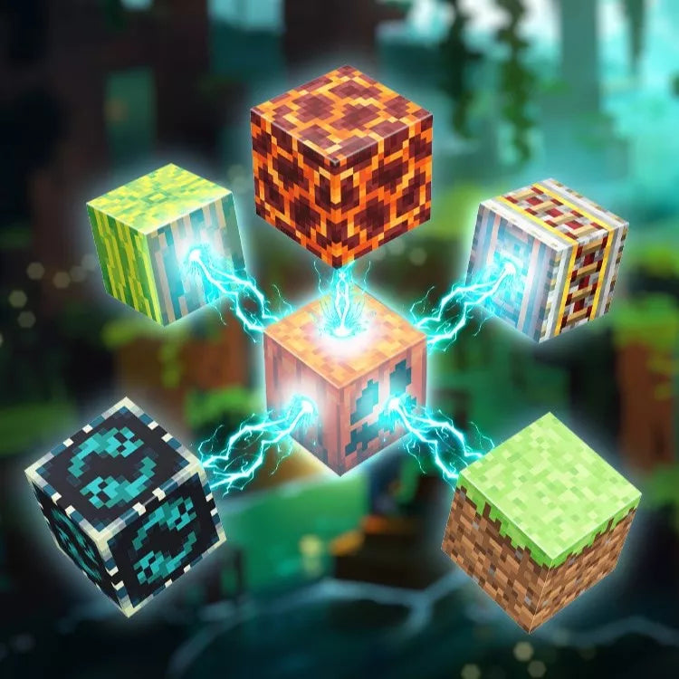 Minecraft-Blöcke Magnetische Bausteine