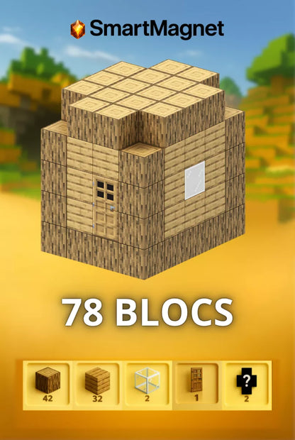 Magnetische SmartMagnet-Bausteine + Gratis-Figuren